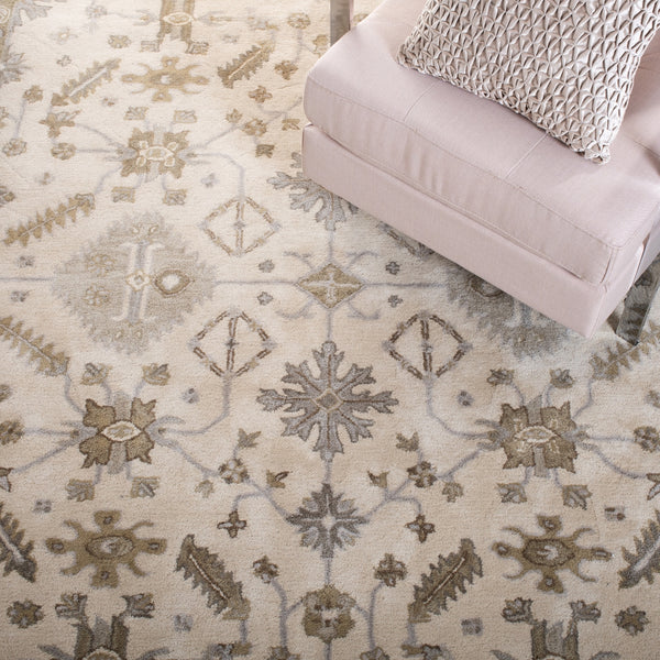 Royalty Hand-Tufted Rug - Luxurious 50% Indian & 50% New Zealand Wool for Elegant Home Décor