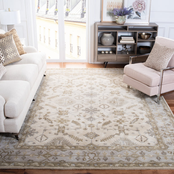 Royalty Hand-Tufted Rug - Luxurious 50% Indian & 50% New Zealand Wool for Elegant Home Décor
