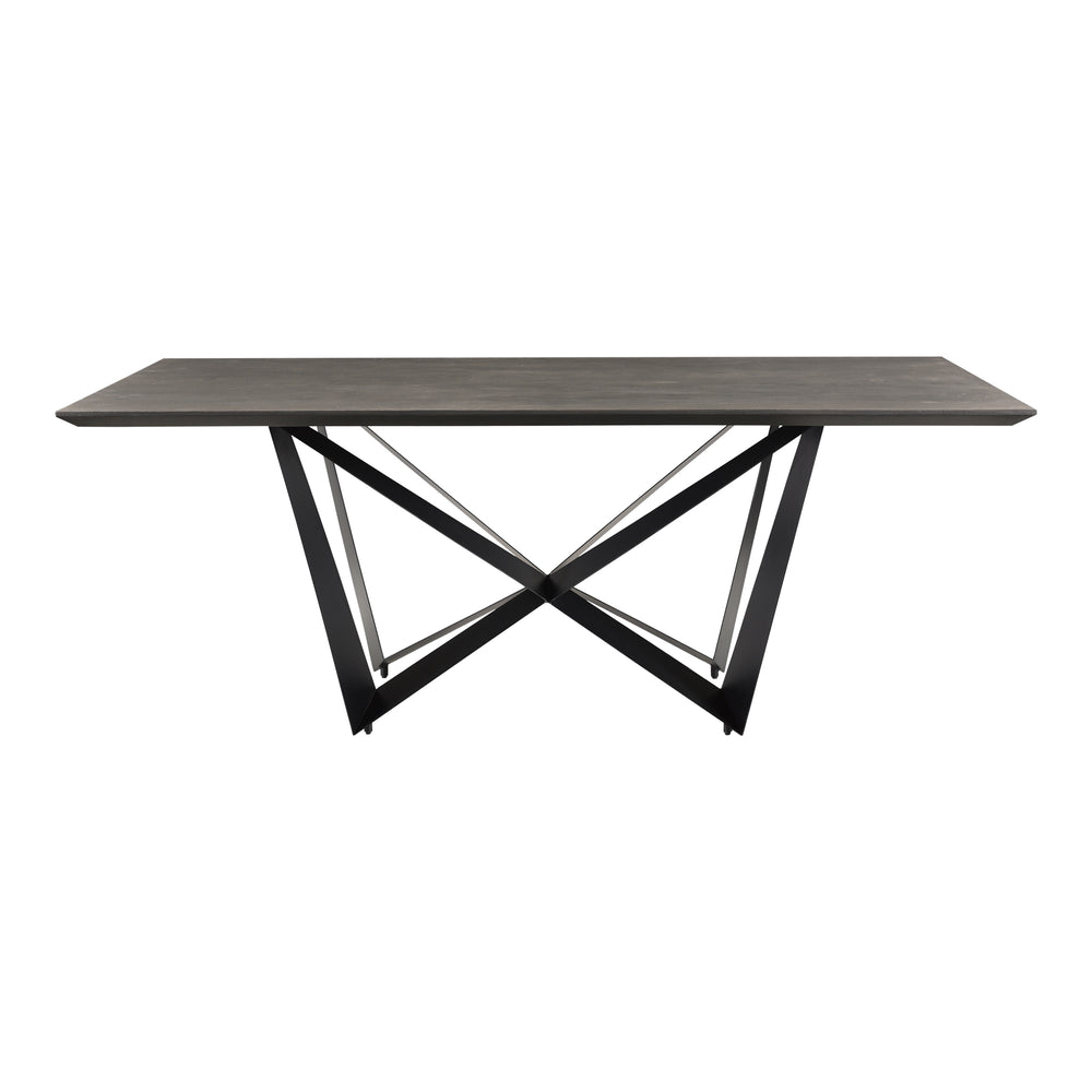 Moe's Home Brolio Dining Table Charcoal
