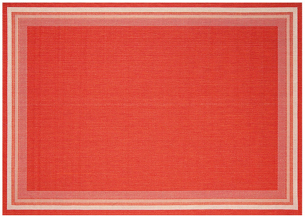 Simply Shade - Treasure Garden Outdoor Rug Garden Cottage - Cherry  5'3" x 7'4"