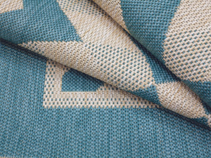 Simply Shade - Treasure Garden Outdoor Rug Charleston - Spa  5'3" x 7'4"