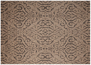 Simply Shade - Treasure Garden Outdoor Rug Moroccan - Chestnut  5'3" x 7'4"
