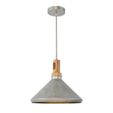 1 Light Pendant In Rolled Steel Finish