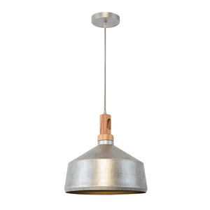 Yosemite Home Decor 1 Light Pendant In Rolled Steel Finish RS27317-YHD