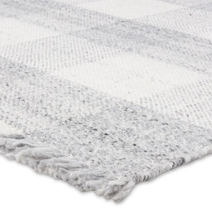 Jaipur Living Respite Truce RSP02 Handwoven Handmade Outdoor Farmhouse Rug Gray 8' x 10'