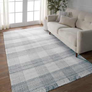 Jaipur Living Respite Truce RSP02 Handwoven Handmade Outdoor Farmhouse Rug Gray 8' x 10'