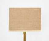 Zeugma RT-BURLAP 15” Rectangular Shade