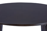 Baxton Studio Debbie Mid-Century Dark Brown Wood Round Dining Table