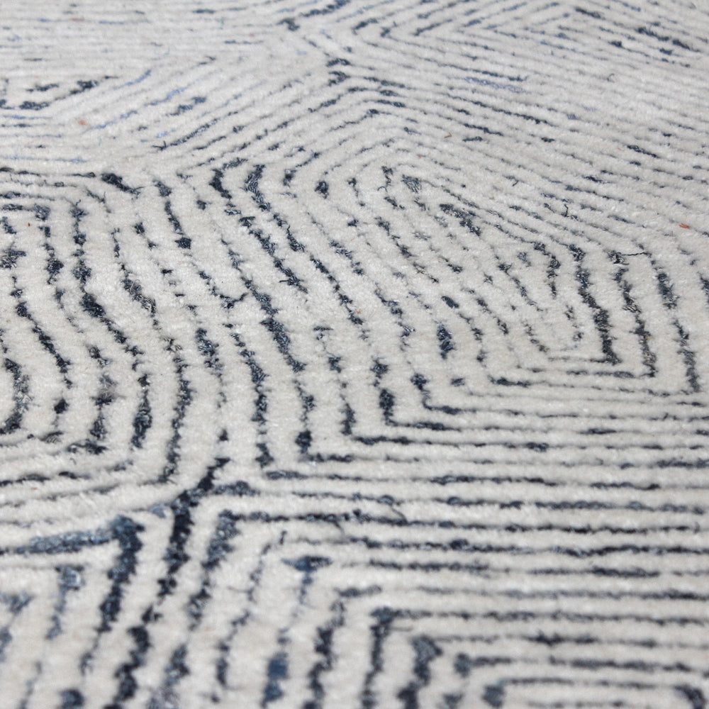 Uttermost Maze Blue Rug