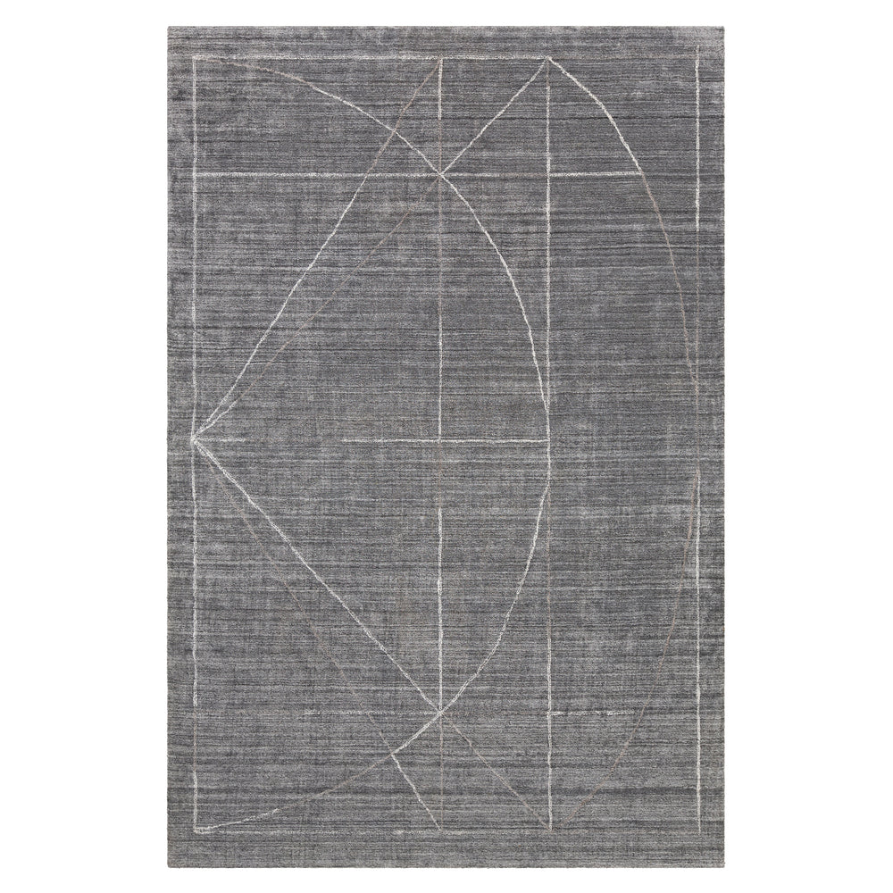 Uttermost Costilla Modern Gray Rug