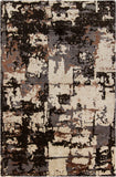 Chandra Rugs Rupec 80% Wool + 20% Viscose Hand-Tufted Contemporary Rug Grey/Beige/Brown 9' x 13'
