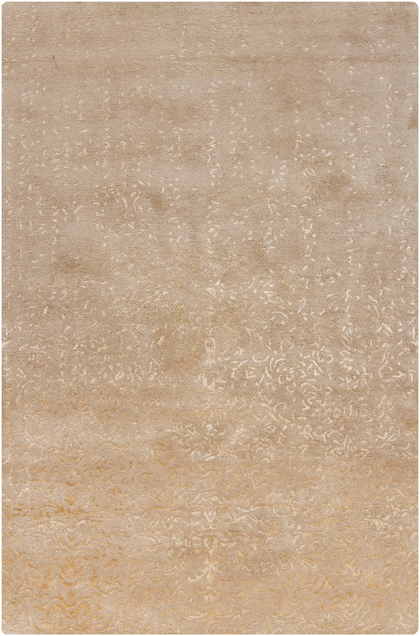 Chandra Rugs Rupec 80% Wool + 20% Viscose Hand-Tufted Contemporary Rug Beige 9' x 13'