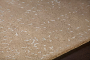 Chandra Rugs Rupec 80% Wool + 20% Viscose Hand-Tufted Contemporary Rug Beige 9' x 13'