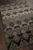 Chandra Rugs Rupec 80% Wool + 20% Viscose Hand-Tufted Contemporary Rug Grey/Taupe/Gold/Black 9' x 13'