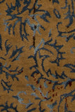 Chandra Rugs Rupec 80% Wool + 20% Viscose Hand-Tufted Contemporary Rug Brown/Blue 9' x 13'