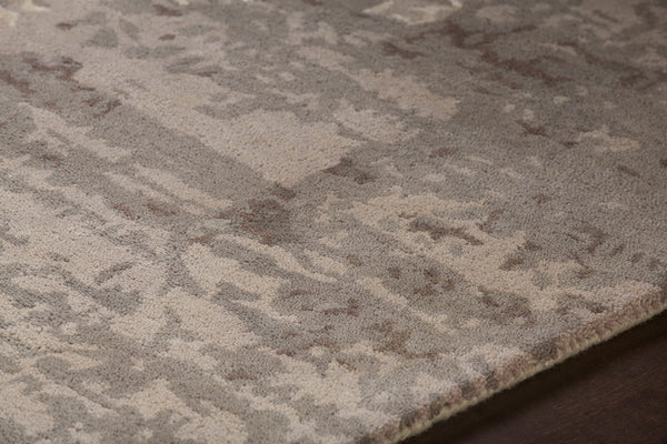 Chandra Rugs Rupec 80% Wool + 20% Viscose Hand-Tufted Contemporary Rug Taupe/Brown/Beige 9' x 13'