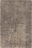 Chandra Rugs Rupec 80% Wool + 20% Viscose Hand-Tufted Contemporary Rug Grey / Beige 9' x 13'