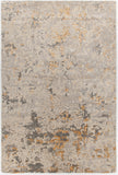 Chandra Rugs Rupec 80% Wool + 20% Viscose Hand-Tufted Contemporary Rug Beige/Grey/Gold 9' x 13'
