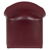 English Elm EE2436 Classic Commercial Grade Plastic Stack Chair Burgundy EEV-15928