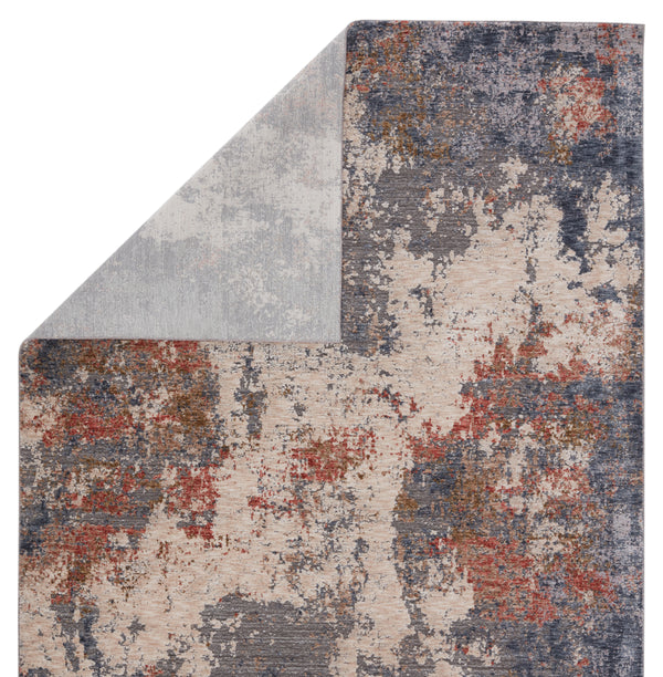 Jaipur Living Hemet Abstract Blue/ Red Area Rug (2'6"X8')