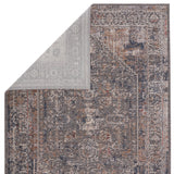 Jaipur Living Valle Medallion Gray/ Cream Area Rug (2'6"X8')