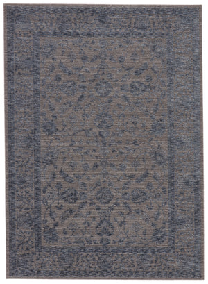 Jaipur Living Indio Oriental Blue/ Gray Area Rug (2'6"X8')