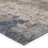 Jaipur Living Eastvale Abstract Blue/ Tan Area Rug (2'6"X8')