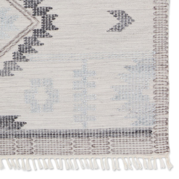 Jaipur Living Revelry Winger RVR03 Handwoven Handmade Outdoor Southwestern Rug Silver 5' x 8'