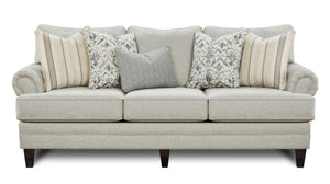 Fusion 2800-KP Transitional Sofa 2800-KP Barnabas Mushroom