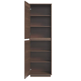 Rawlins Mid Century Bookcase 2 Doors