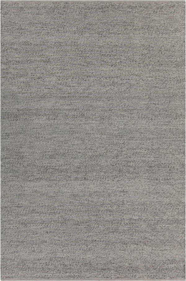 Chandra Rugs Rydel 70% Polyester + 30% Cotton Hand-Woven Contemporary Flat Rug Grey 9' x 13'