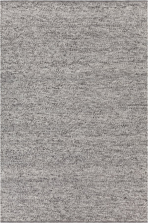Chandra Rugs Rydel 70% Polyester + 30% Cotton Hand-Woven Contemporary Flat Rug Black/White 9' x 13'