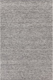 Chandra Rugs Rydel 70% Polyester + 30% Cotton Hand-Woven Contemporary Flat Rug Black/White 9' x 13'