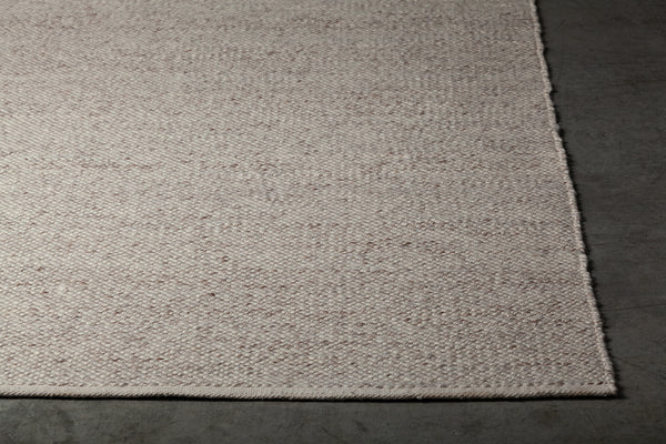 Chandra Rugs Rydel 70% Polyester + 30% Cotton Hand-Woven Contemporary Flat Rug Beige 9' x 13'