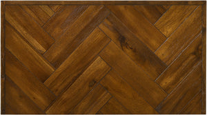 Reed Engineered Wood / Metal Mid Century Antique Coffee Chest - 32.5" W x 17.5" D x 48.5" H