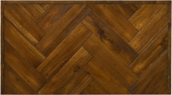 Reed Engineered Wood / Metal Mid Century Antique Coffee Chest - 32.5" W x 17.5" D x 48.5" H