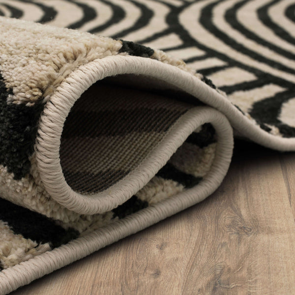 Karastan Rugs Bobby Berk By Karastan Series 3 Remolino Machine Woven Polyester Geometric Abstract Modern Contemporary Area Rug 92440 90121 114155 IB