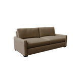 Nativa Interiors Revolution Sofa Deep Plush Solid + Manufactured Wood / Revolution Performance Fabrics® Commercial Grade Deep Plush Sofa Brown 83.00"W x 44.00"D x 34.00"H