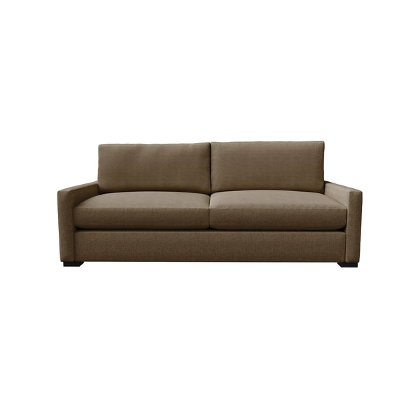 Nativa Interiors Revolution Solid + Manufactured Wood / Revolution Performance Fabrics® Commercial Grade Sofa Brown 83.00"W x 39.00"D x 34.00"H