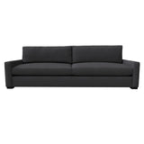 Nativa Interiors Revolution Sofa Deep Plush Solid + Manufactured Wood / Revolution Performance Fabrics® Commercial Grade Deep Plush Extra Wide Sofa Charcoal 105.00"W x 44.00"D x 34.00"H