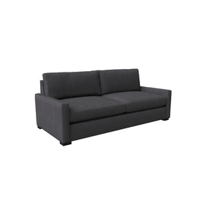 Nativa Interiors Revolution Solid + Manufactured Wood / Revolution Performance Fabrics® Commercial Grade Sofa Charcoal 83.00"W x 39.00"D x 34.00"H