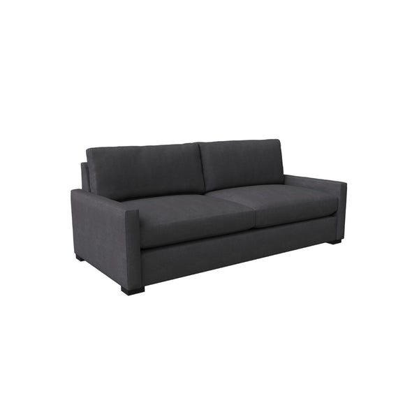 Nativa Interiors Revolution Solid + Manufactured Wood / Revolution Performance Fabrics® Commercial Grade Sofa Charcoal 83.00"W x 39.00"D x 34.00"H