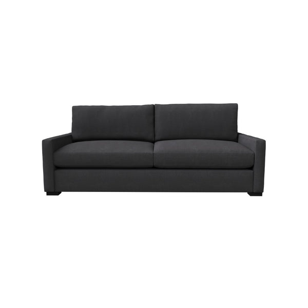 Nativa Interiors Revolution Solid + Manufactured Wood / Revolution Performance Fabrics® Commercial Grade Sofa Charcoal 83.00"W x 39.00"D x 34.00"H