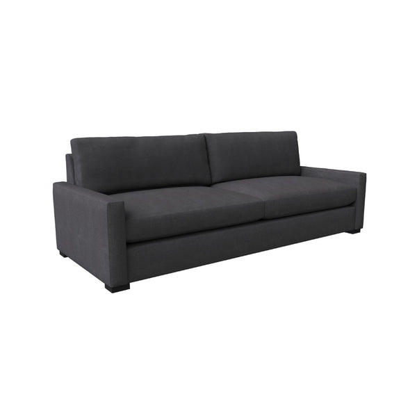Nativa Interiors Revolution Sofa Deep Plush Solid + Manufactured Wood / Revolution Performance Fabrics® Commercial Grade Deep Plush Wide Sofa Charcoal 95.00"W x 44.00"D x 34.00"H