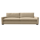 Nativa Interiors Revolution Sofa Deep Plush Solid + Manufactured Wood / Revolution Performance Fabrics® Commercial Grade Deep Plush Extra Wide Sofa Flax 105.00"W x 44.00"D x 34.00"H