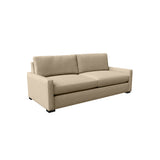 Nativa Interiors Revolution Sofa Deep Plush Solid + Manufactured Wood / Revolution Performance Fabrics® Commercial Grade Deep Plush Sofa Flax 83.00"W x 44.00"D x 34.00"H