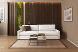 Nativa Interiors Revolution Sofa Deep Plush Solid + Manufactured Wood / Revolution Performance Fabrics® Commercial Grade Deep Plush Extra Wide Sofa Off White 105.00"W x 44.00"D x 34.00"H