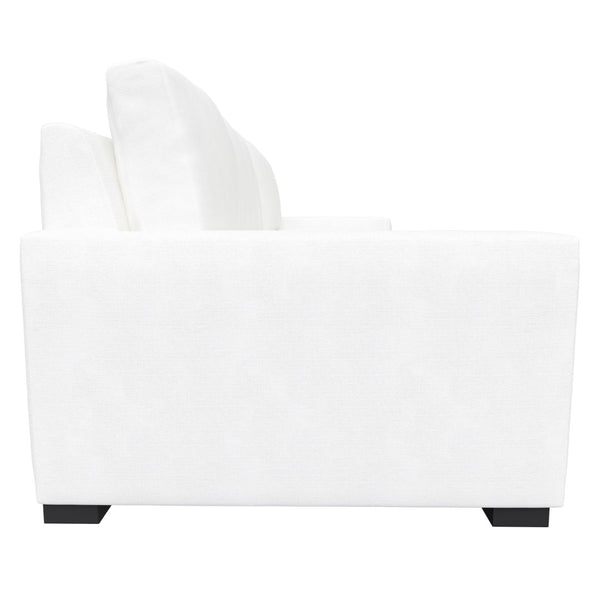 Nativa Interiors Revolution Sofa Deep Plush Solid + Manufactured Wood / Revolution Performance Fabrics® Commercial Grade Deep Plush Sofa Off White 83.00"W x 44.00"D x 34.00"H