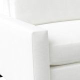 Nativa Interiors Revolution Sofa Solid + Manufactured Wood / Revolution Performance Fabrics® Commercial Grade Wide Sofa Off White 95.00"W x 39.00"D x 34.00"H