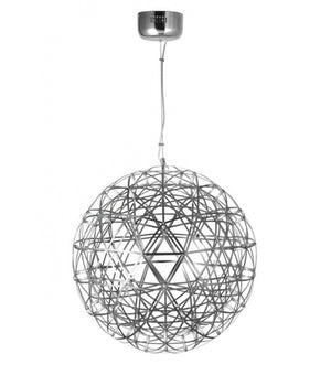 Bethel Satin Nickel LED Chandelier in Stainless Steel